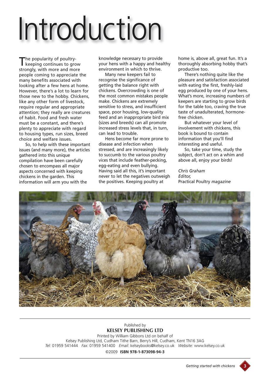 Getting started with chickens Preview Pages