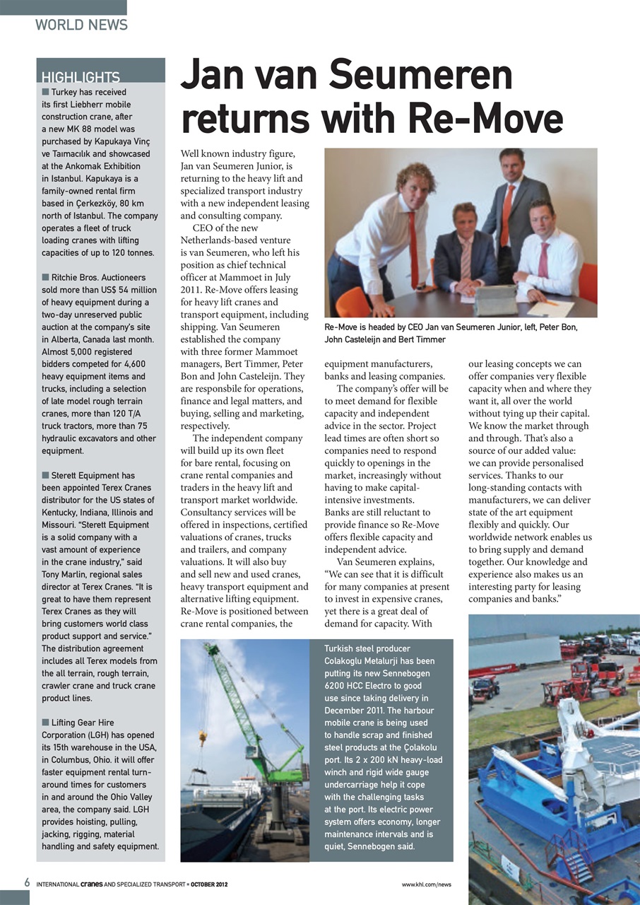 Int. Cranes and Specialized Transp Preview Pages