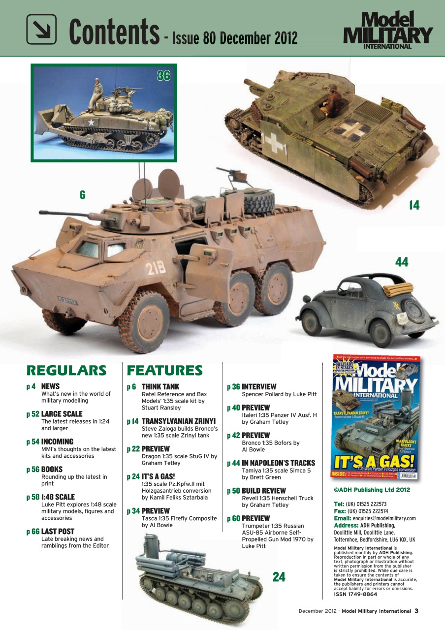 Model Military International Preview Pages