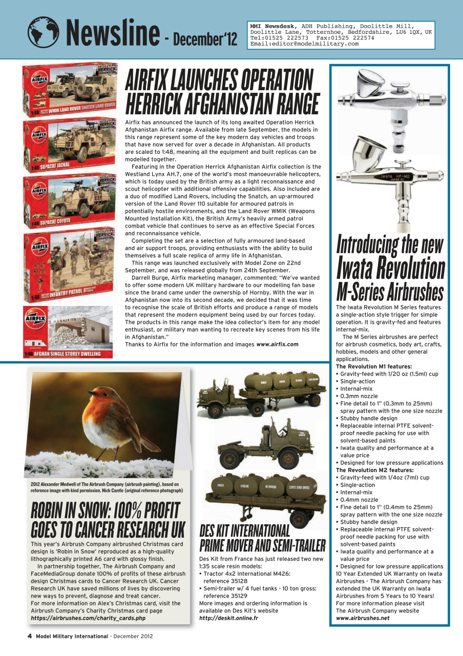 Model Military International Preview Pages