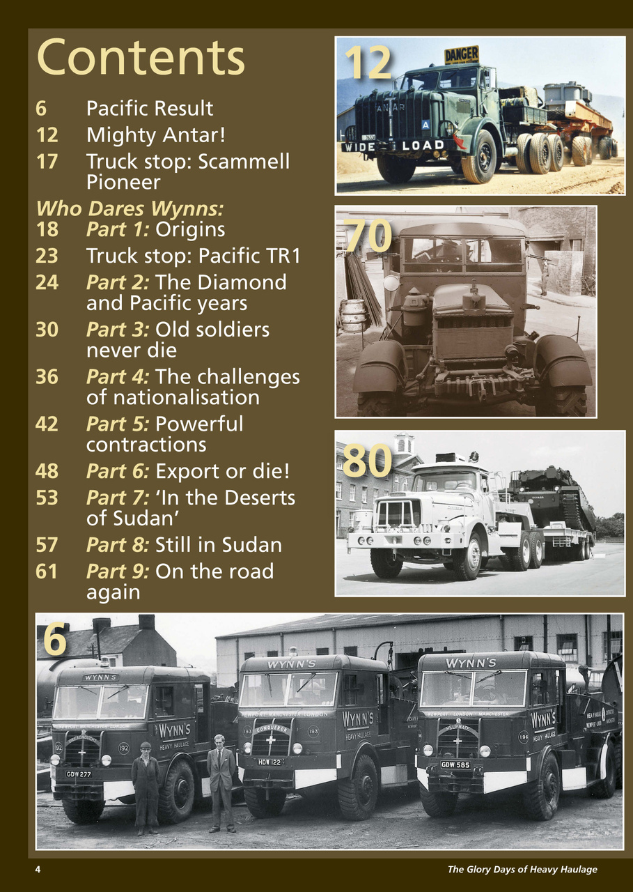 The Glory Days of Heavy Haulage Preview Pages