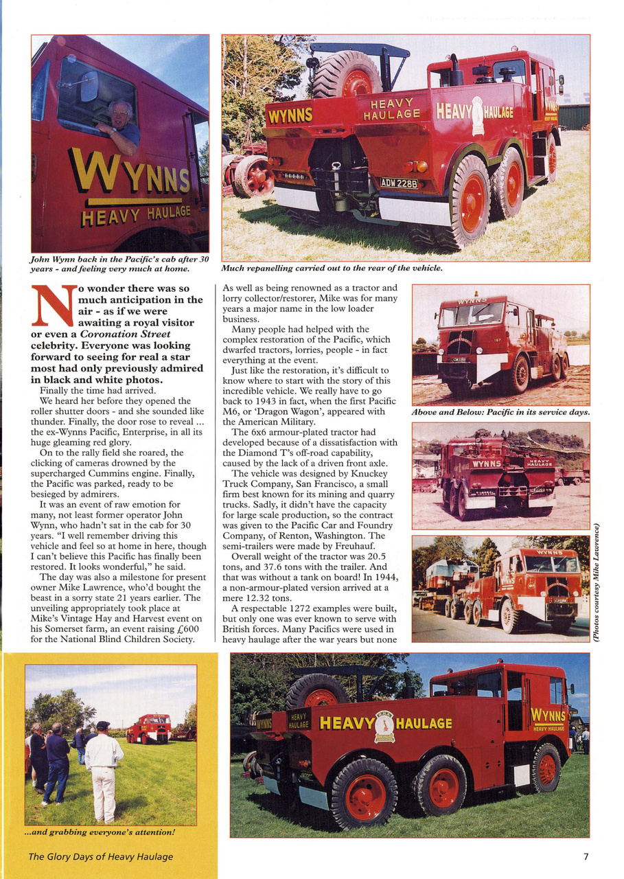 The Glory Days of Heavy Haulage Preview Pages
