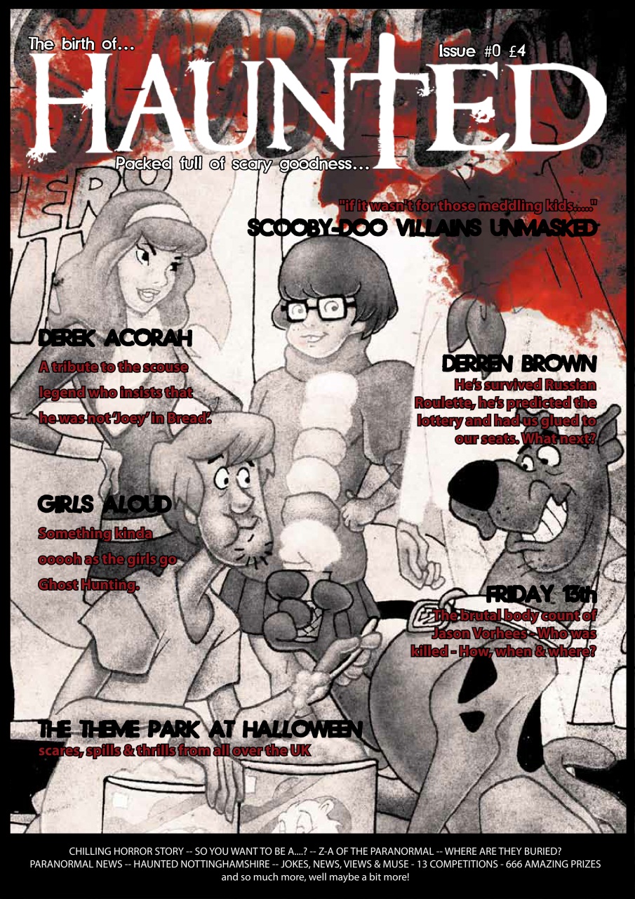 Haunted Magazine Preview Pages