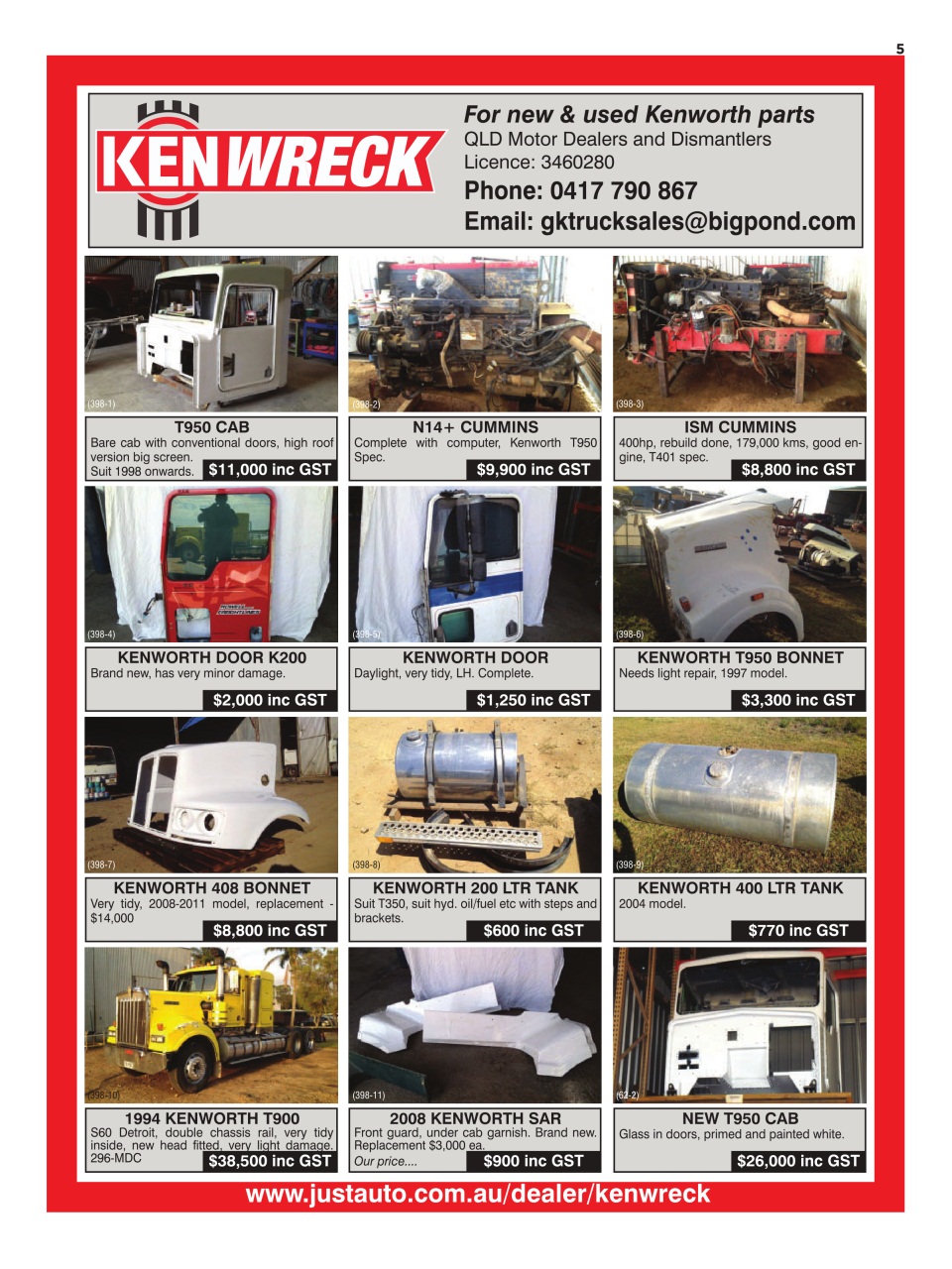 JUST TRUCKS Preview Pages