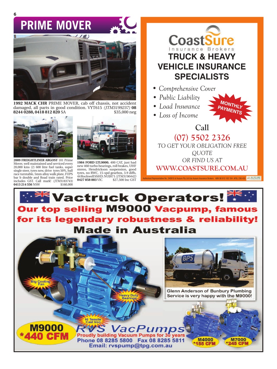 JUST TRUCKS Preview Pages