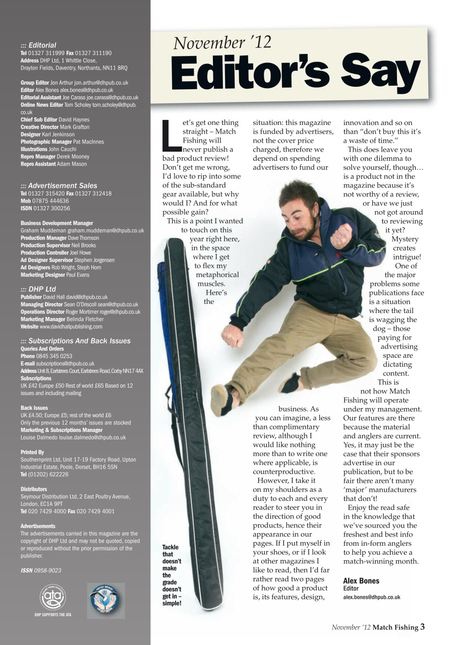 Match Fishing Preview Pages