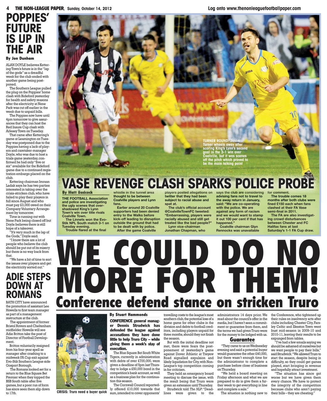 The Non-League Football Paper Preview Pages