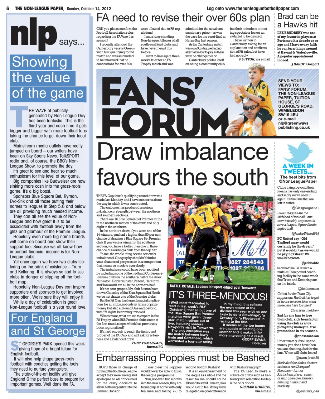 The Non-League Football Paper Preview Pages