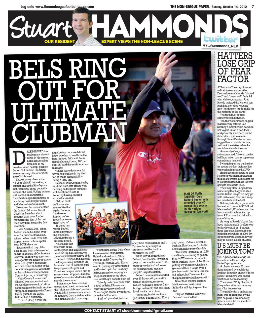 The Non-League Football Paper Preview Pages