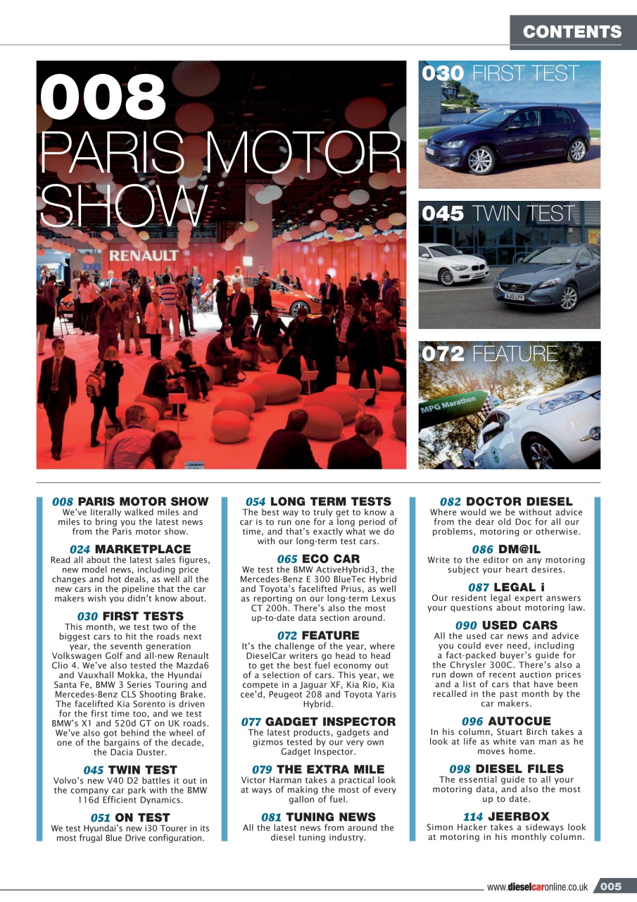 Diesel&EcoCar Magazine Preview Pages