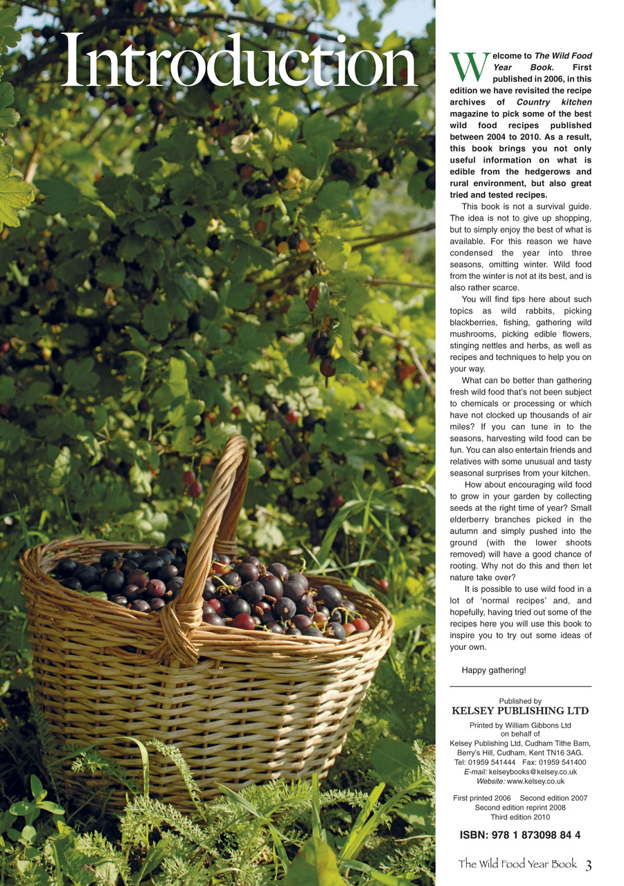 Country Kitchen -Wild Food Yr Bk Preview Pages