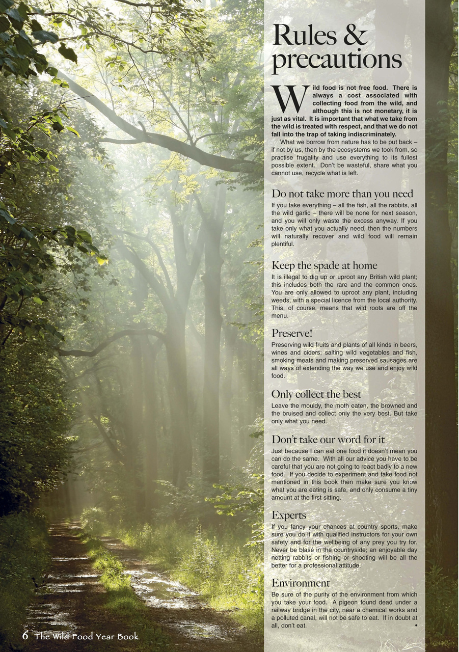 Country Kitchen -Wild Food Yr Bk Preview Pages