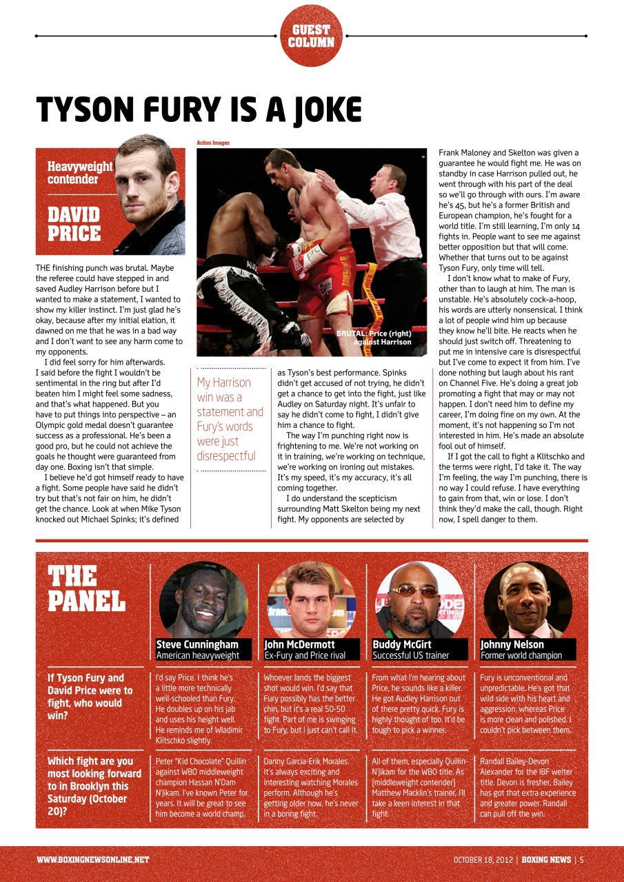 Boxing News Preview Pages