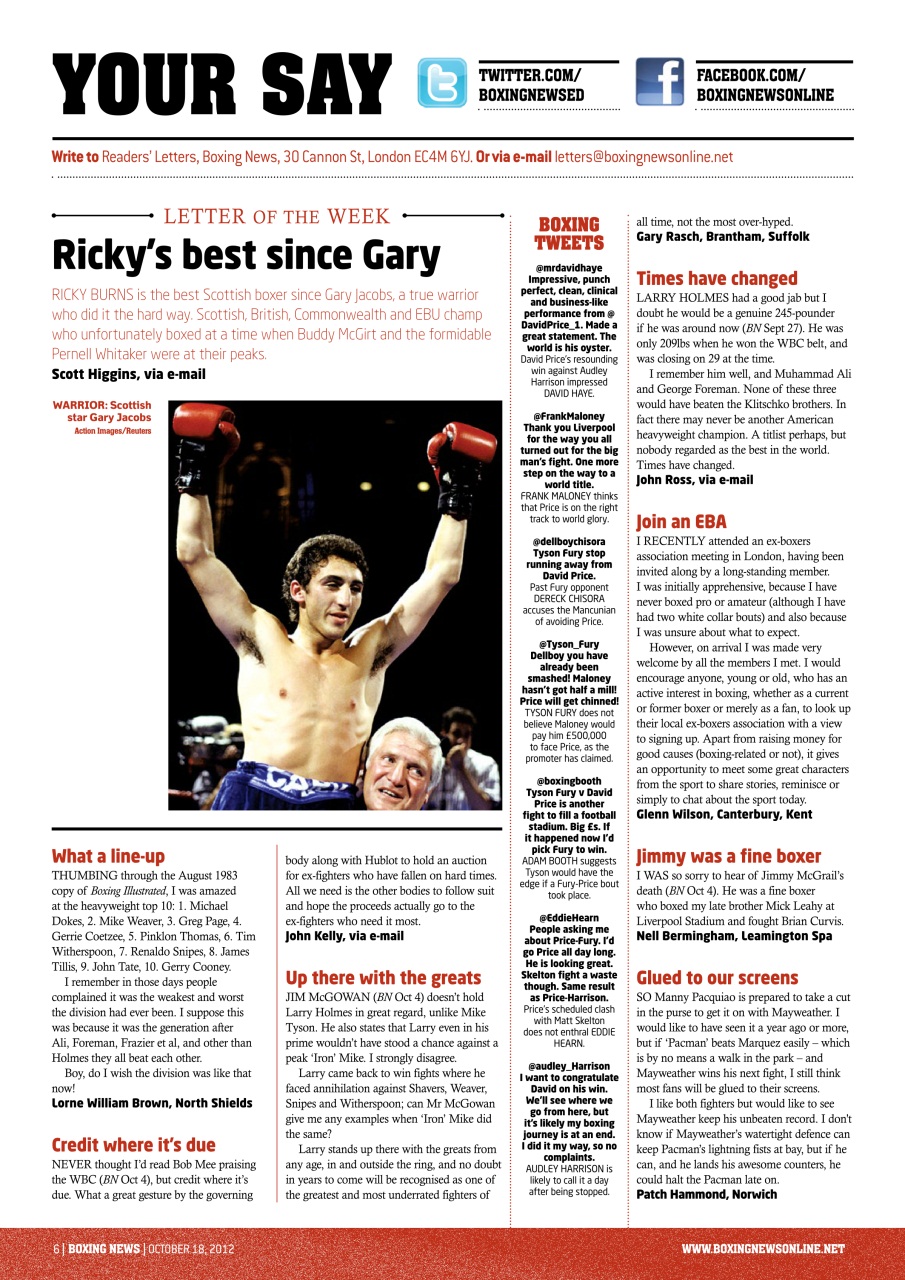 Boxing News Preview Pages
