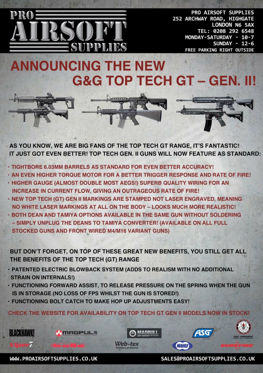 Airsoft Action Preview Pages