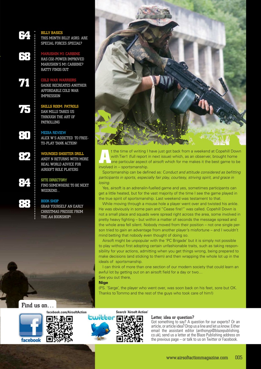 Airsoft Action Preview Pages