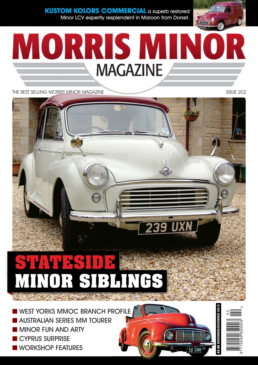 Morris Minor Magazine Preview Pages