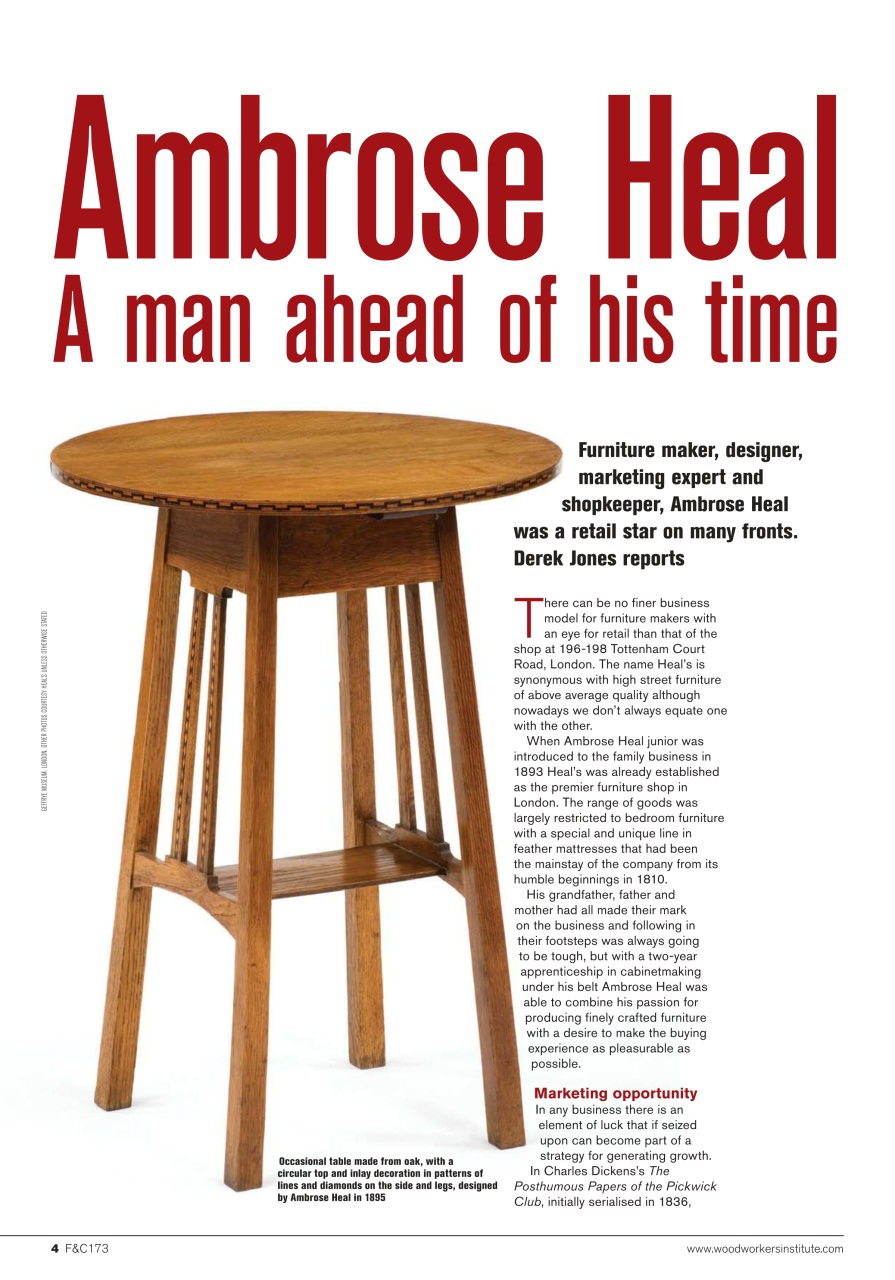 Furniture & Cabinetmaking Preview Pages