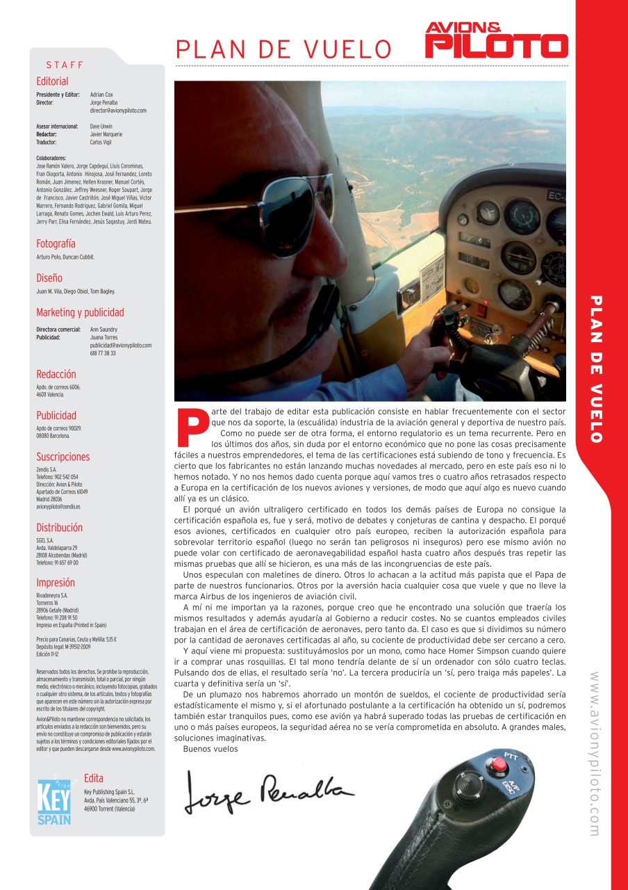 Revista Avion & Piloto Preview Pages