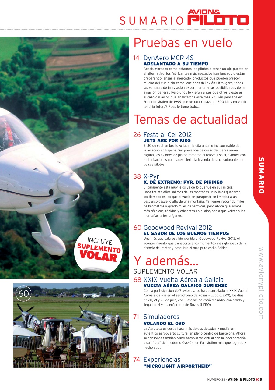 Revista Avion & Piloto Preview Pages