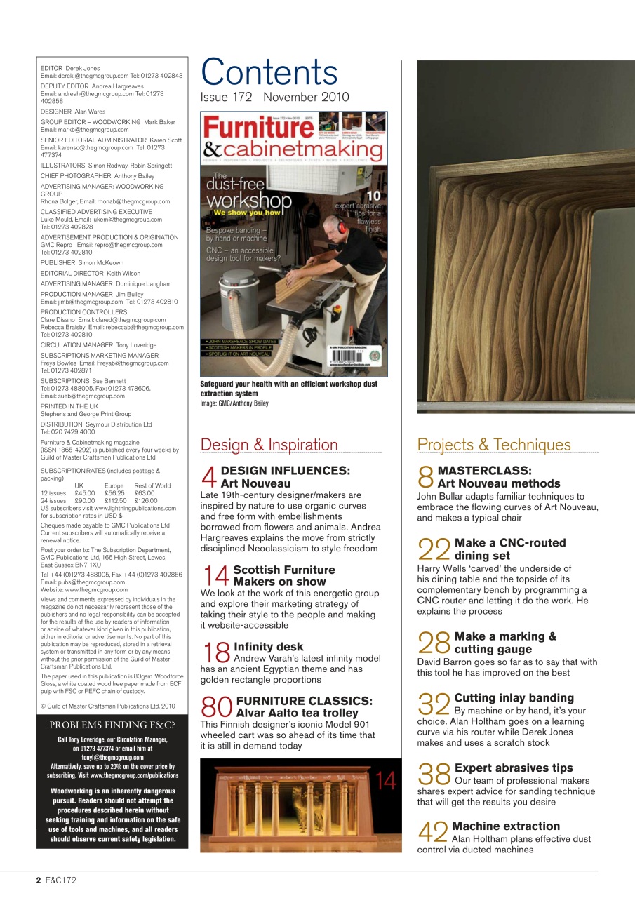 Furniture & Cabinetmaking Preview Pages