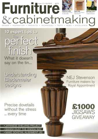 Furniture & Cabinetmaking issue October 2010
