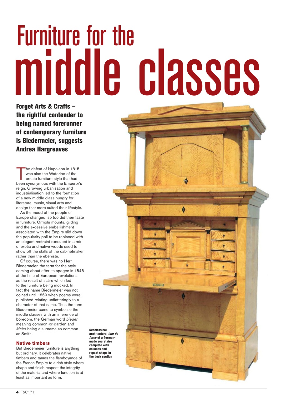 Furniture & Cabinetmaking Preview Pages
