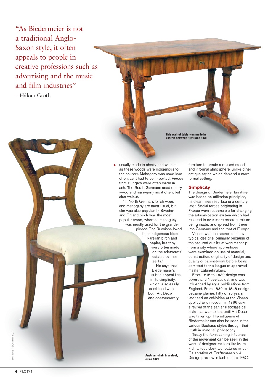 Furniture & Cabinetmaking Preview Pages
