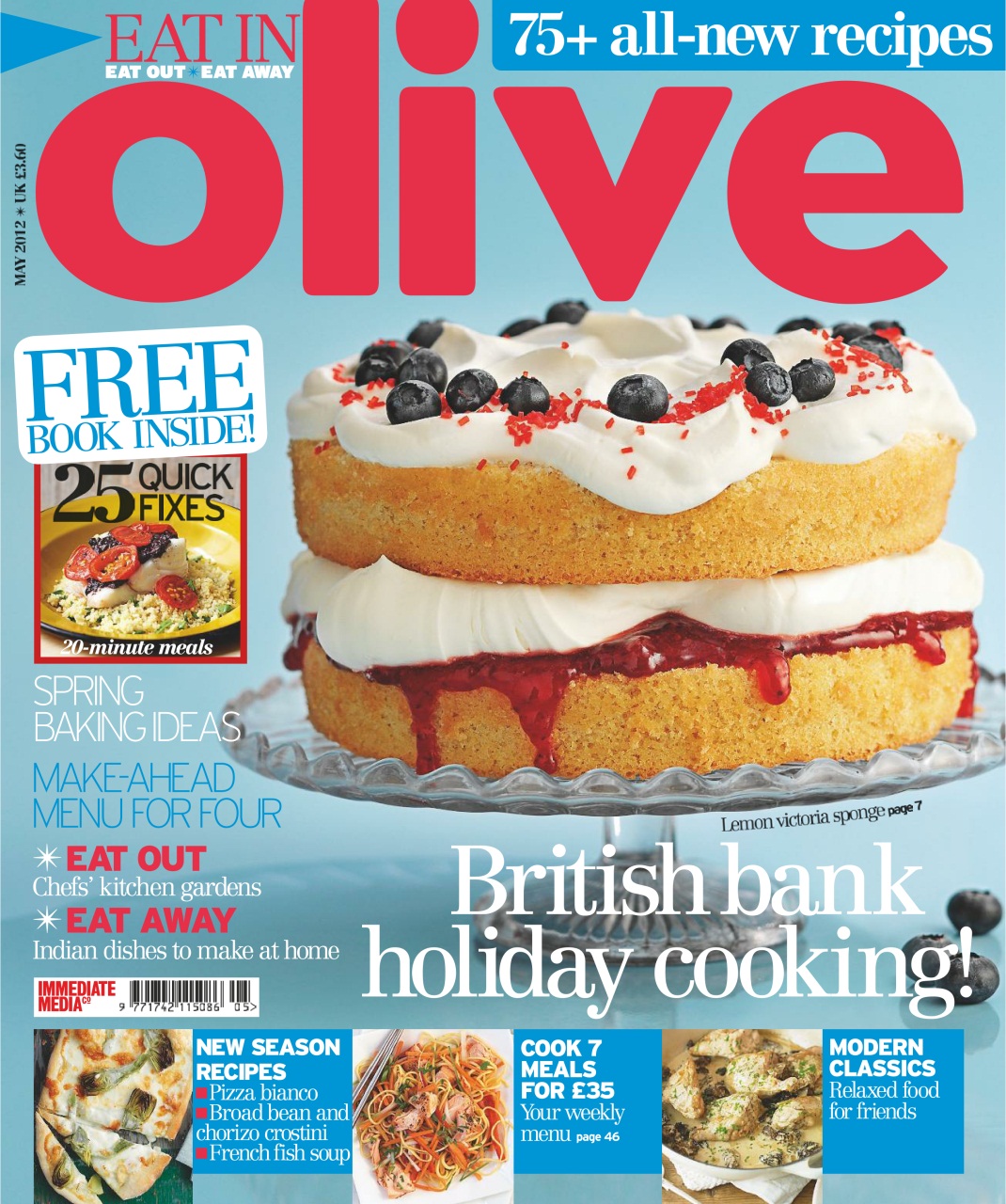 Olive Magazine Preview Pages