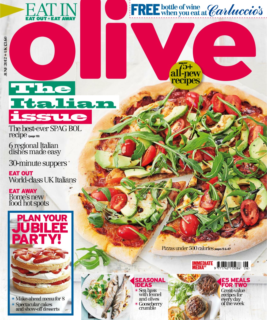 Olive Magazine Preview Pages