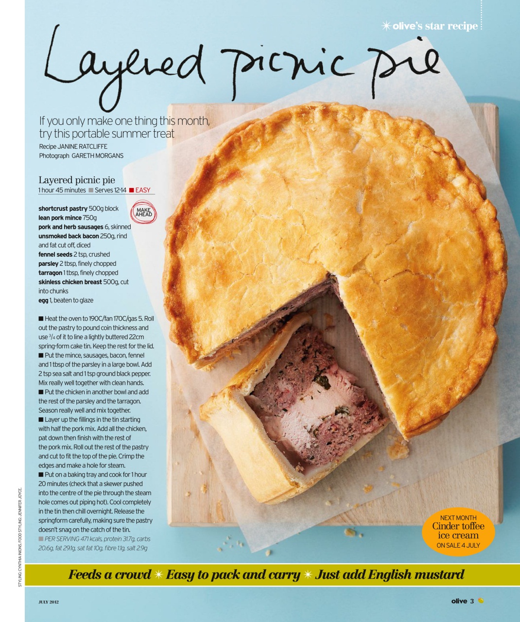 Olive Magazine Preview Pages