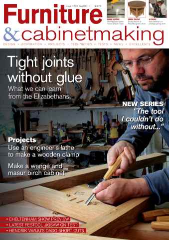 Furniture & Cabinetmaking issue September 2010
