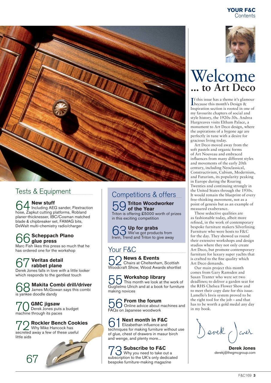 Furniture & Cabinetmaking Preview Pages