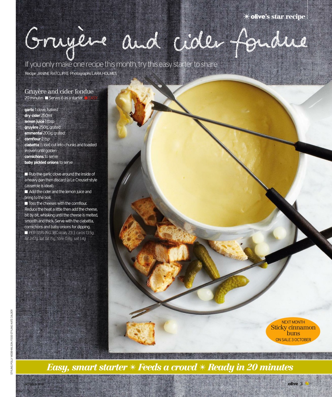 Olive Magazine Preview Pages