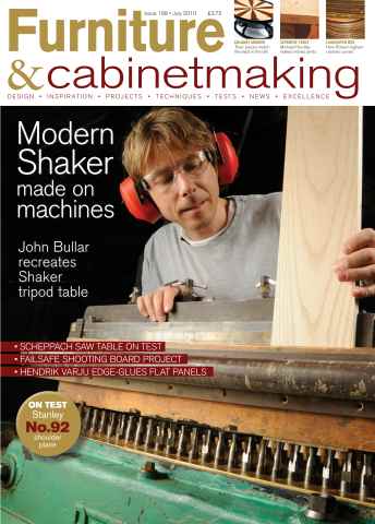 Furniture & Cabinetmaking issue July 2010