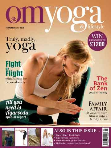 OM Yoga Magazine issue November 2012 - Issue 26
