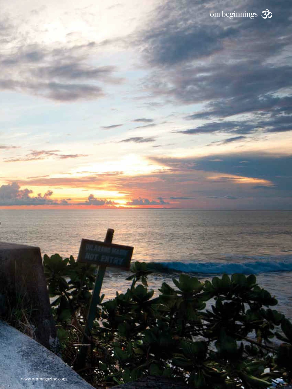 OM Yoga Magazine Preview Pages