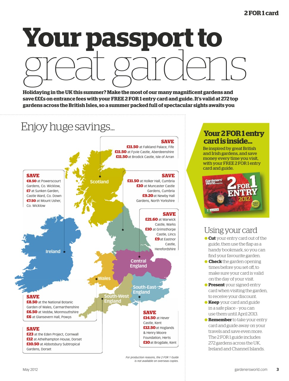 BBC Gardeners’ World Magazine Preview Pages