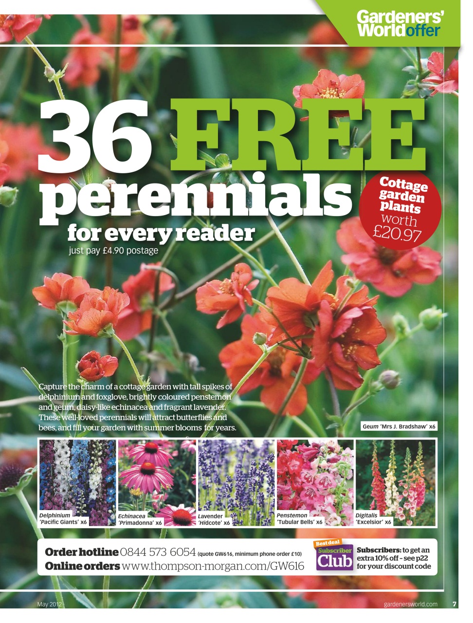BBC Gardeners’ World Magazine Preview Pages