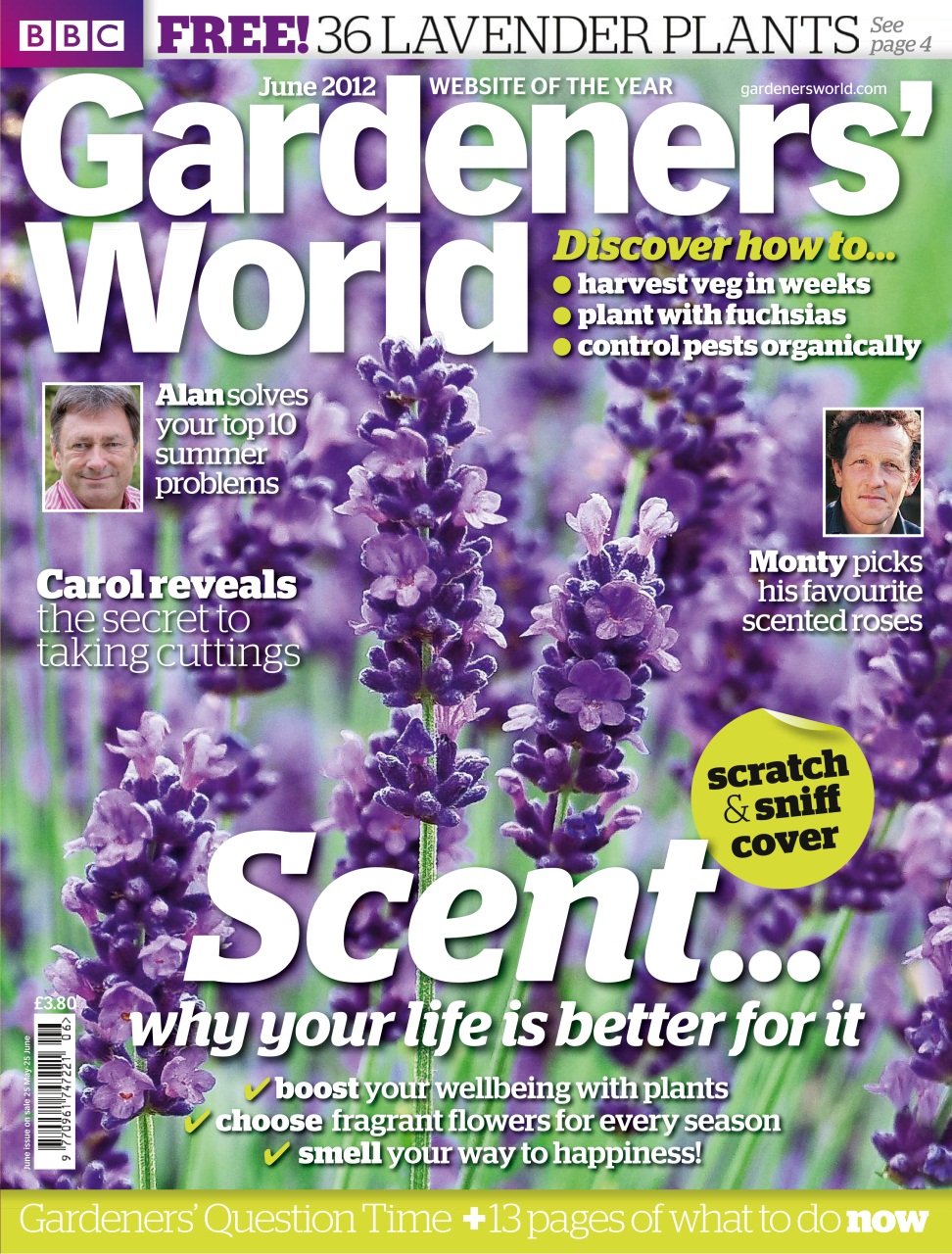 BBC Gardeners’ World Magazine Preview Pages