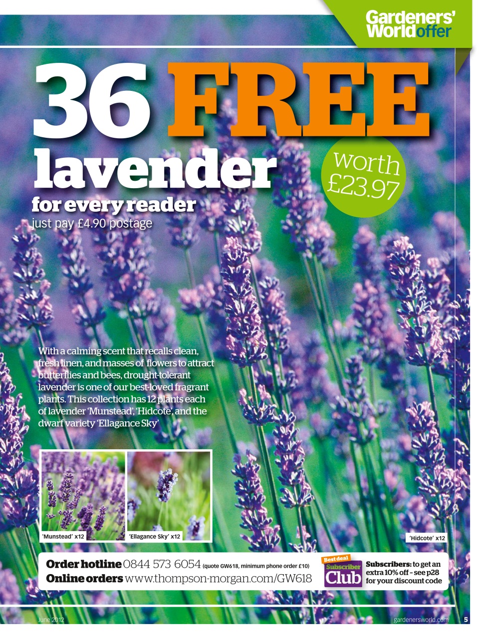 BBC Gardeners’ World Magazine Preview Pages