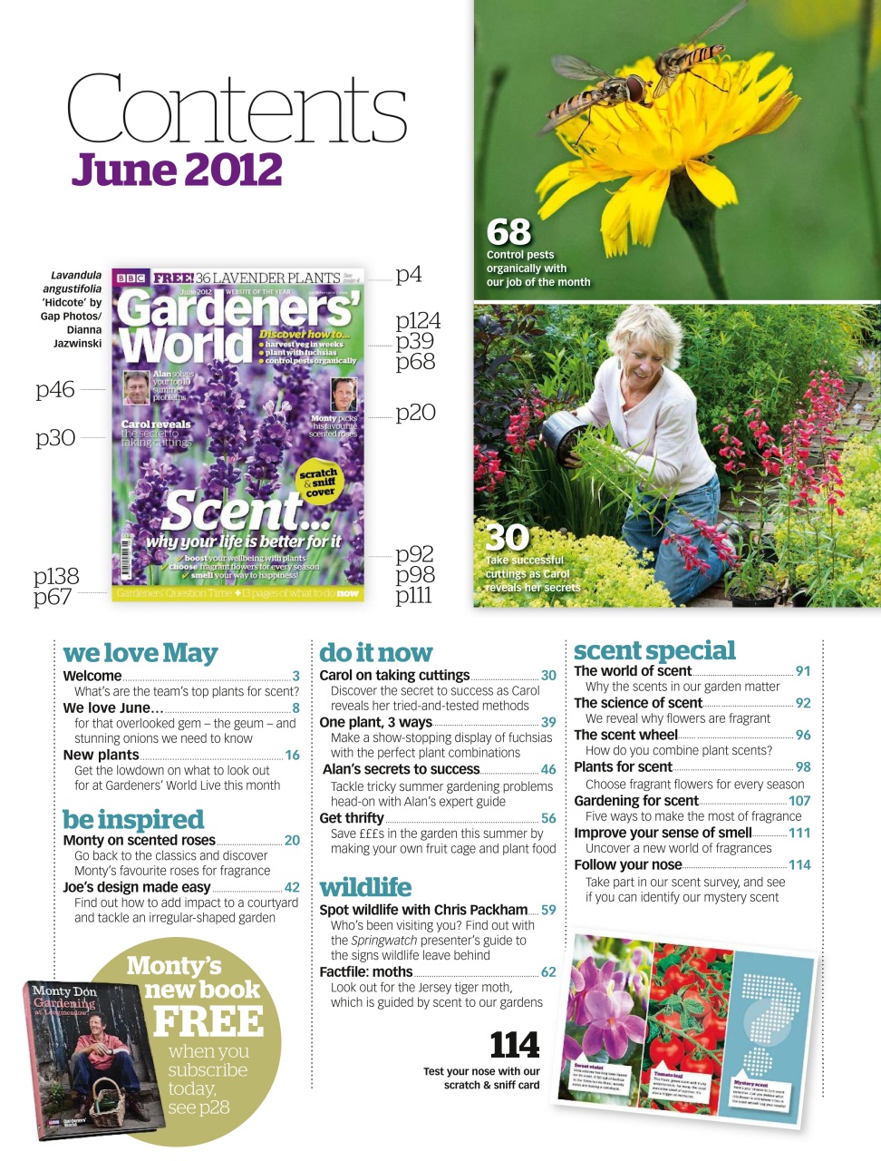 BBC Gardeners’ World Magazine Preview Pages