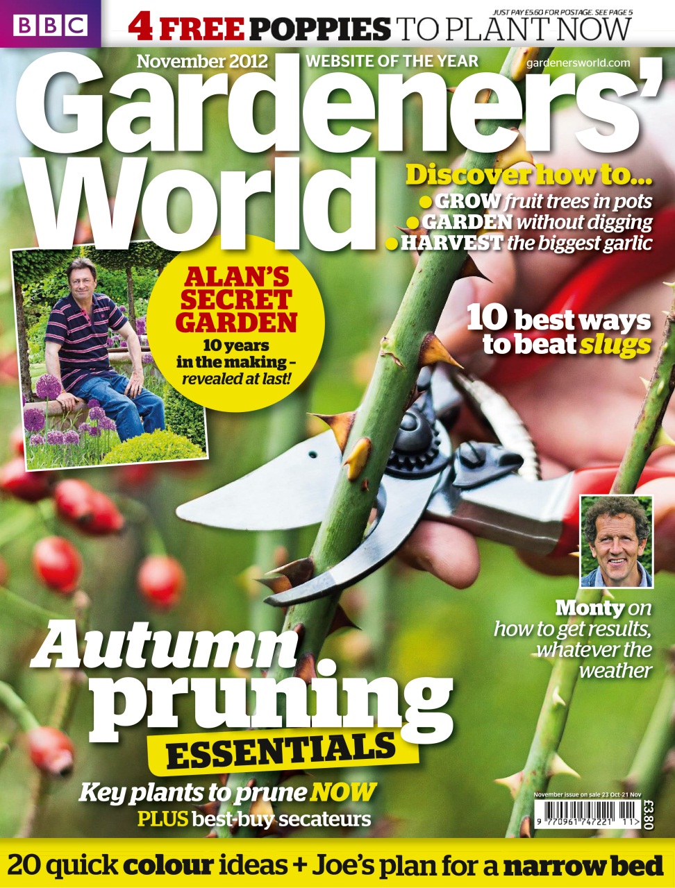 BBC Gardeners’ World Magazine Preview Pages
