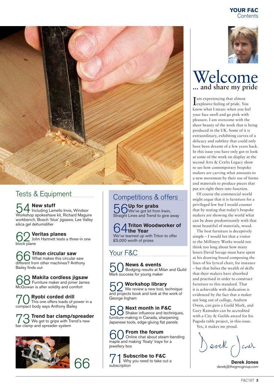 Furniture & Cabinetmaking Preview Pages