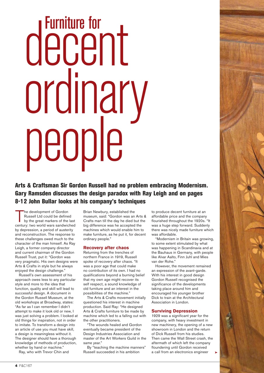 Furniture & Cabinetmaking Preview Pages