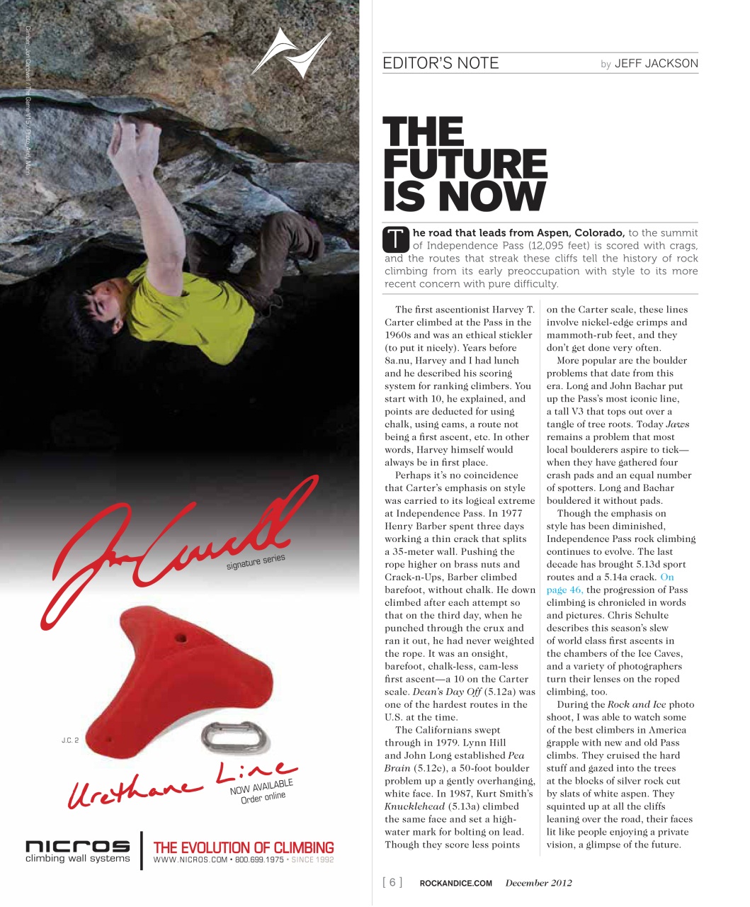 Rock and Ice Preview Pages