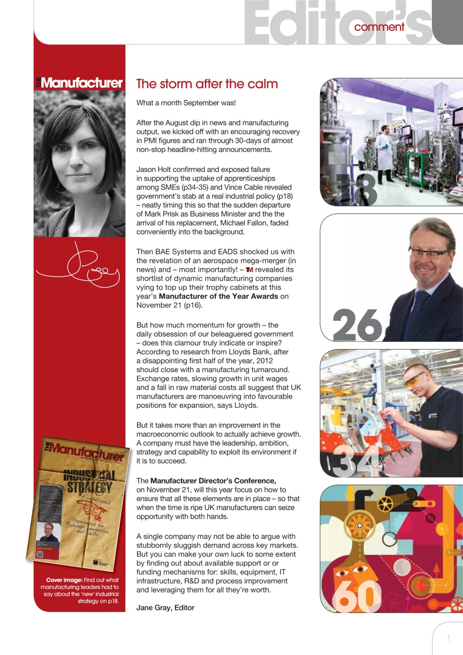 The Manufacturer Preview Pages