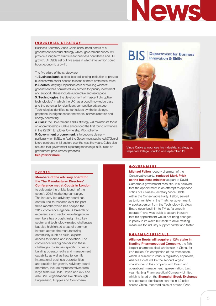 The Manufacturer Preview Pages