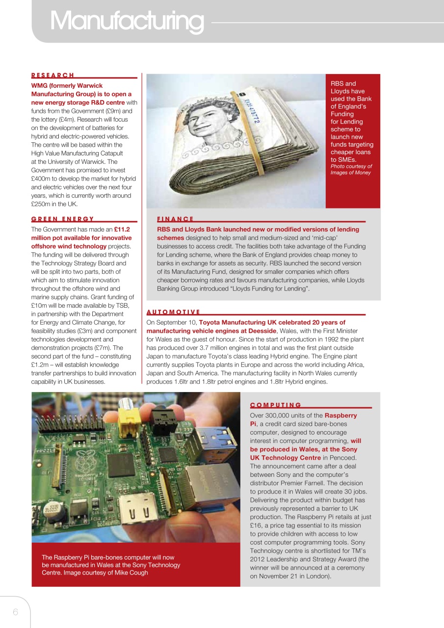 The Manufacturer Preview Pages