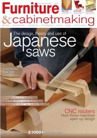 Furniture & Cabinetmaking issue May 2010